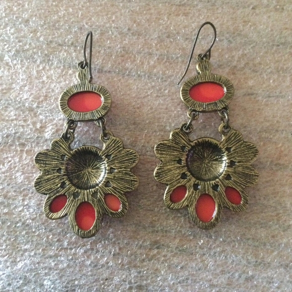 South western style earrings - Picture 2 of 2